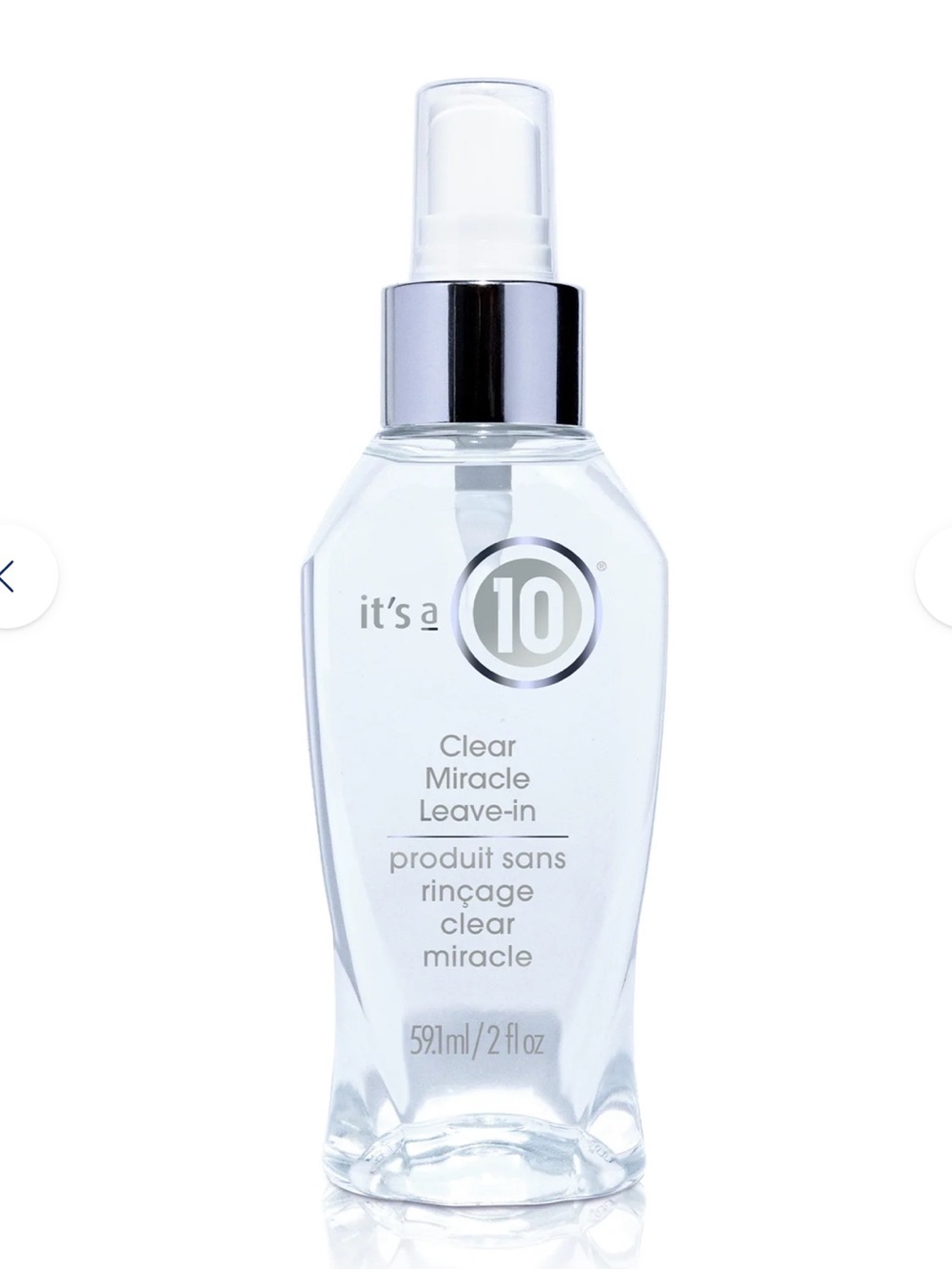It's a 10 Clear Miracle Leave-in 2oz BRAND NEW